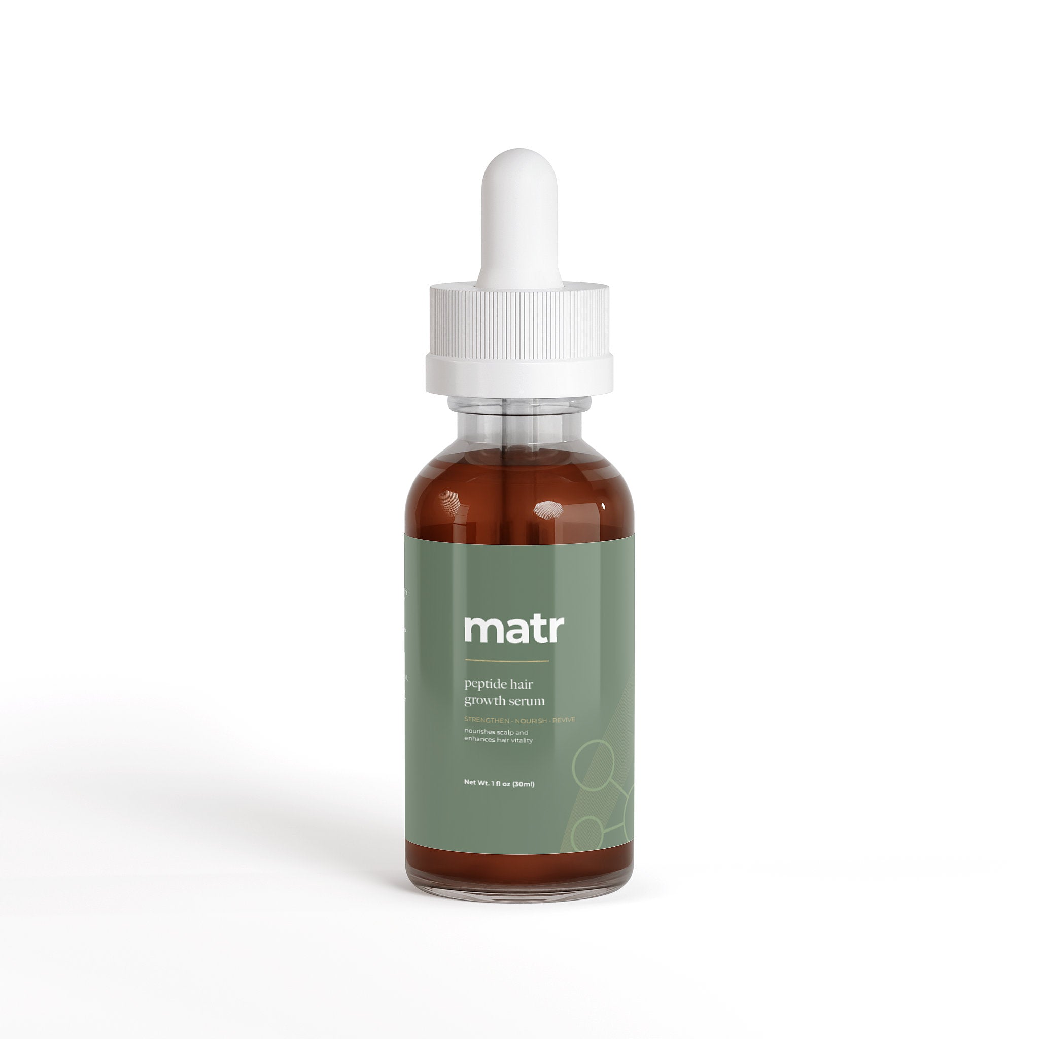 Hair Growth Peptide Serum with Acetyl Tetrapeptide-3 & Red Clover Extract