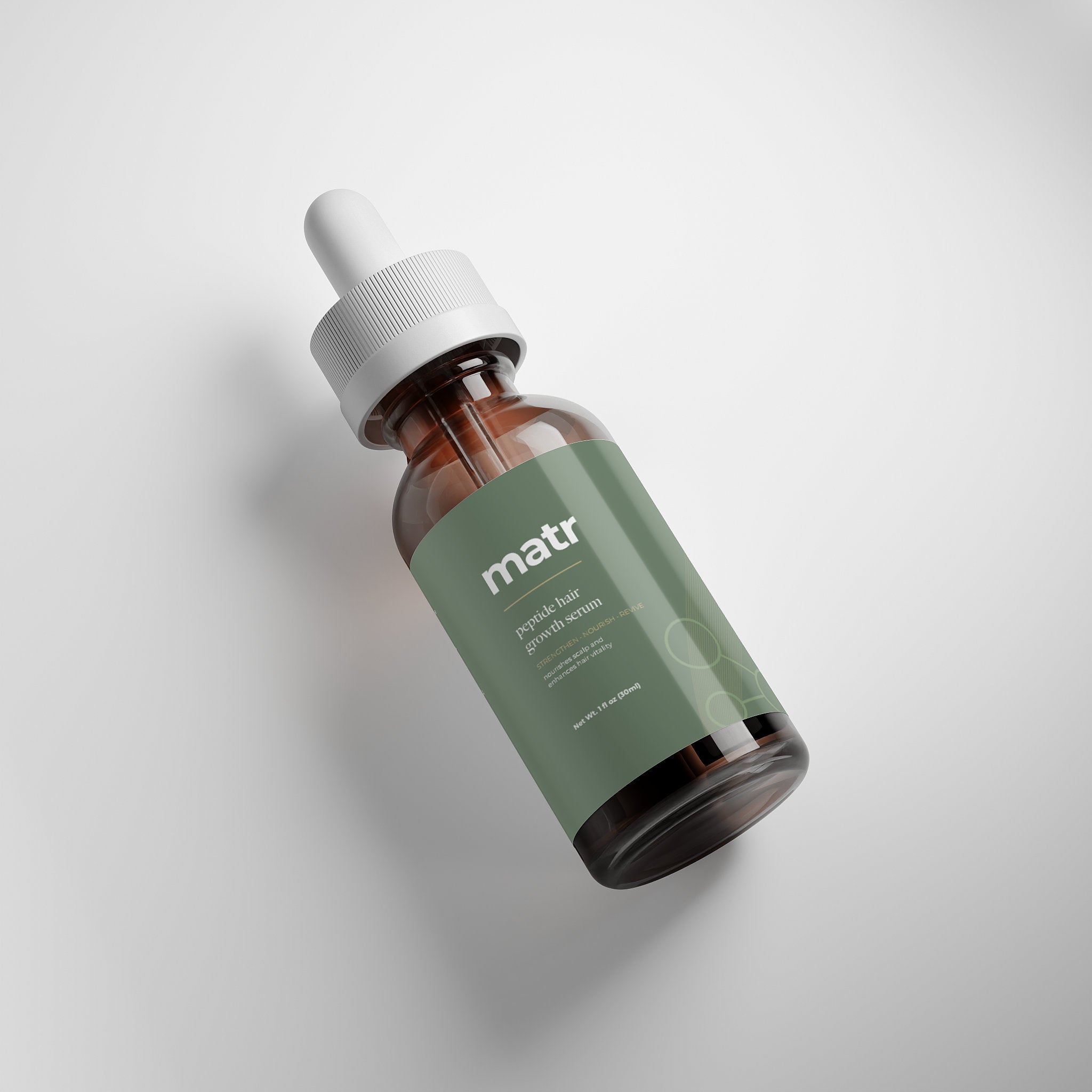Hair Growth Peptide Serum with Acetyl Tetrapeptide-3 & Red Clover Extract