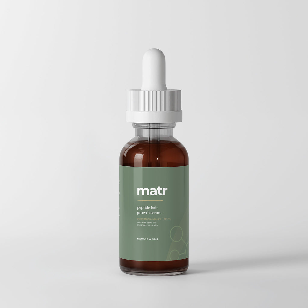 Hair Growth Peptide Serum with Acetyl Tetrapeptide-3 & Red Clover Extract